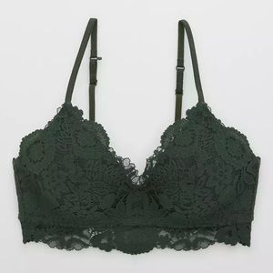 Aerie Real Happy Wireless Push Up Bra 32DD